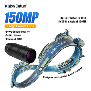 Lente Industrial <span class=keywords><strong>FA</strong></span> de Gran Formato M72 de Alta Resolución de 150MP FL 55mm F4.5 98mm-Infinity para Imágenes Aéreas - Product Image 1