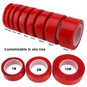 Hai mặt gắn băng rõ ràng dính không thấm nước có thể tháo rời Heavy Duty Acrylic Băng cho thảm sửa chữa, tường trang trí nội thất, DIY Thủ công mỹ nghệ - Product Image 3