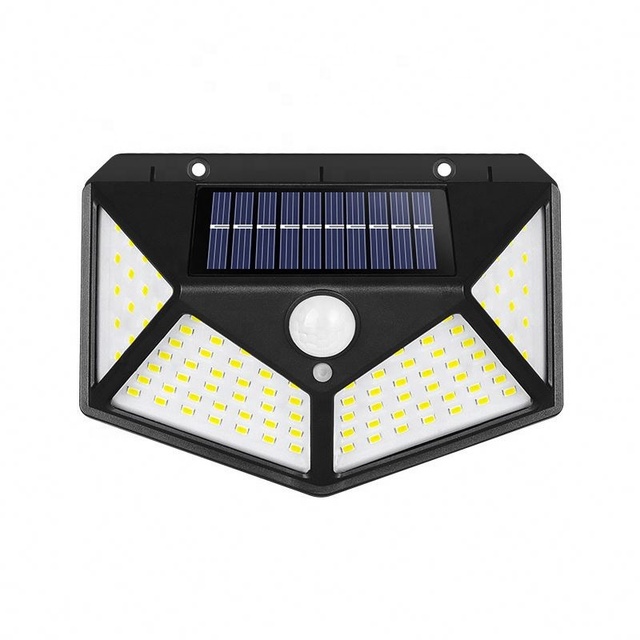 Hot Sale Human Body Induction Led Wall Lamps Intelligent Motion Sensor LED Outdoor Waterproof Solar Wall Lights