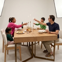 Bureau d'ordinateur pliable personnalisé avec plateau rabattable, table à manger convertible, gain de place, petit appartement, bureau à domicile, poste de travail multifonctionnel