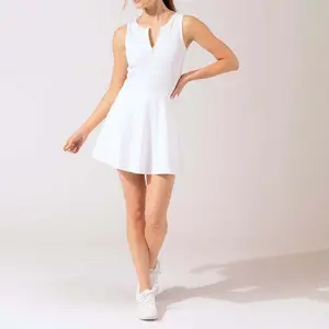 HOSTARON Custom Dress Women Sports Skirts Fitness Tennis Dance Yoga Dress Quick-dry Outdoor Sublimation Tennis Dress