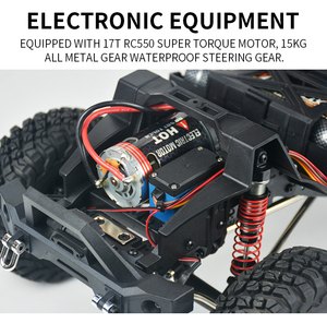 Coche todoterreno teledirigido RC Cralwer CRUSHER 1/10, 2,4G, 4 canales, <span class=keywords><strong>Buggy</strong></span> 4WD, eléctrico, RTR - Product Image 5