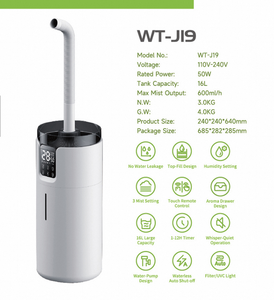 Diffusore ad ultrasuoni umidificatore 16L pavimento in piedi per uso domestico e per Hotel con Timer a nebbia calda purificatore d'aria - Product Image 3