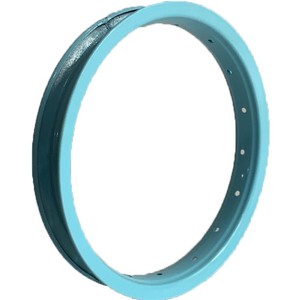 Llantas de bicicleta para bicicleta de equilibrio para niños de 12 pulgadas, llanta roja con recubrimiento de polvo de hierro, pieza Q 181 - Product Image 2