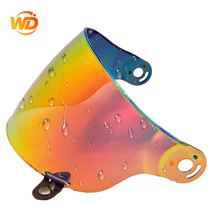 Visière de <span class=keywords><strong>casque</strong></span> pour <span class=keywords><strong>Bell</strong></span> Bullitt, pare-brise, accessoires de <span class=keywords><strong>casque</strong></span> de <span class=keywords><strong>moto</strong></span>, lentilles électro-plaquées universelles jour et nuit - Product Image 1