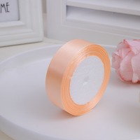Vente directe d'usine, ruban en tissu polyester de 2,5 cm, décoration de gâteaux, ruban pour emballage de boîtes cadeaux faits à la main, vente en gros