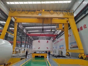 Grue à <span class=keywords><strong>portique</strong></span> extérieure à double poutre robuste de type MG, capacité de 30 tonnes, hauteur de levage de 22,5 m pour les chemins de fer, les aciéries, les carrières - Product Image 6