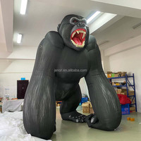 Mascotte géante gonflable King Kong Gorilla Cartoon pour décoration