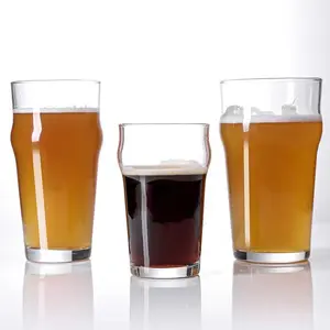 52-1-1 स्पॉट निर्यात बियर कप गिलास नेतृत्व-नि: शुल्क thickened बियर मग रचनात्मक लोगो किया जा सकता है पानी के गिलास