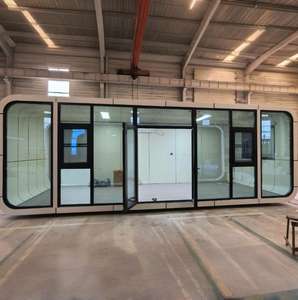 MZECOHOUSE Cabina Prefabbricata Modulare per Dormire, <span class=keywords><strong>Villa</strong></span> Caffè per Hotel, per Terreni Inutilizzati, Casa Container - Product Image 2