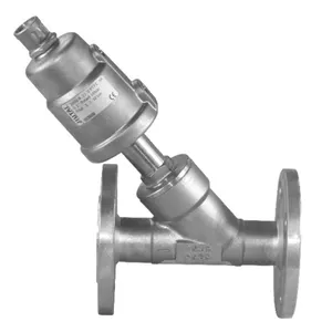 support customization pneumatic thread 3 inch stainless steel ball valve pneumatic angle seat valve