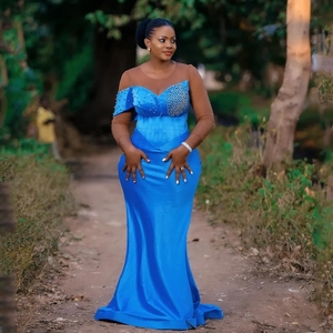 green emerald velvet dress Ever-Pretty Inclusive Plus Size Sequin Bodice Evening Dress with Three Quarter Sleeves