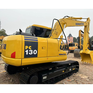 Excavadora hidráulica usada Komatsu PC130-7 de 12.6 toneladas, excavadora de segunda mano de Japón para movimiento de tierras, construcción de carreteras y demolición. - Product Image 2