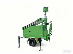 Total <b>Solar</b> Surveillance <b>Camera</b> System 96 Hours Working Time Hydraulic Mast for Trailer Tower DC24V IP65 Waterproof - Product Image 4