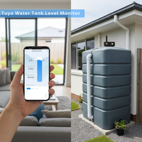 Capteur de niveau d'eau TLC2502 Tuya WiFi, portée 10-300 cm, détecteur de niveau de liquide, alarme de niveau intelligente