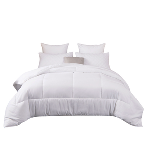 <strong>Super</strong> <strong>King</strong> Size Quilted Comforter Set All Season <strong>Duvet</strong> with GentleSoft Alternative Bedding Plain Pattern All Sizes Available - Product Image 1