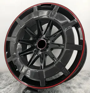 High Quality Carbon Forged Car Rim Wheels For Mercedes Benz G-class W464 G500 G550 19 20 21 22 Inch 23 24 Inch 5*130 G63 AMG