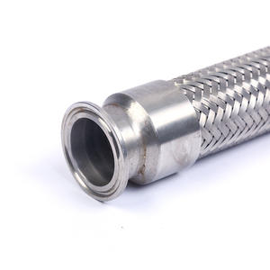 Mangueras Flexibles de Acero Inoxidable 304, Resistentes a Altas Temperaturas y Presión, Tubos Corrugados Resistentes al Vapor, Trenzado de Alambre de Acero, Conexión Rápida - Product Image 5