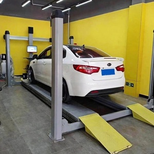 Pont élévateur automobile 4 poteaux robuste de haute qualité 5 tonnes/9000 lb avec entraînement hydraulique pour <span class=keywords><strong>garage</strong></span> et atelier de réparation - Product Image 6