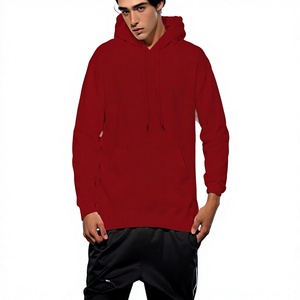 Sweat à capuche pour homme en coton mélangé de qualité supérieure, ultra doux, en molleton brossé - Product Image 1