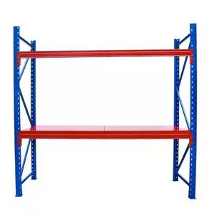 פיצוח מתכת מחסן פלדה בצפיפות גבוהה מערכת מתלה ואן מתכת כבדה מדפים מתלה מדפים תעשייתי עמוק - Product Image 2