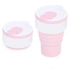 Wholesale Customize Macaron Color Portable <strong>Collapsible</strong> Silicone <strong>Cup</strong> Foldable Travel Water Coffee <strong>Cup</strong> - Product Image 4
