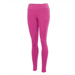 Leggings Térmicos de Cintura Alta para Mujer, Personalizados al por Mayor, de Spandex/Nylon sin Costuras, con Impresión por Sublimación Completa, 140g, Logotipo con Letras, para Invierno - Product Image 3