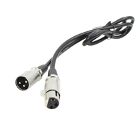 Câble Audio XLR équilibré mâle à femelle pour amplificateur de mélangeur et extension de microphone Câble vidéo et audio de haute qualité