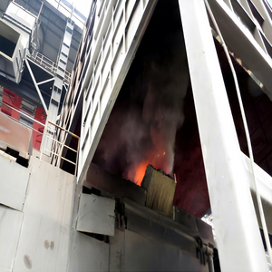 Collecteur de poussière industriel <span class=keywords><strong>à</strong></span> jet pulsé <span class=keywords><strong>pour</strong></span> usine sidérurgique / fonderie / EAF - Haute efficacité de filtration 99,9% avec contrôle PLC - Product Image 6
