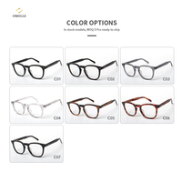 Montures de lunettes de lecture en acétate vintage personnalisées OEM/ODM, montures optiques anciennes faites à la main, lunettes élégantes de style japonais