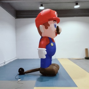 Decoración Inflable Gigante de Super <span class=keywords><strong>Mario</strong></span> LED, Personaje Clásico de Videojuegos para Fiestas Infantiles/Eventos Temáticos/Centros Comerciales/Promociones de Marca - Product Image 4