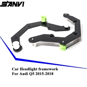 SANVI 2pcs Car Headlight Framework for Audi Q5 2015-2018 Car Headlight Holder for Upgrade Bi <b>Led</b>&xenon <b>Projector</b> Lens DIY Kits - Product Image 6
