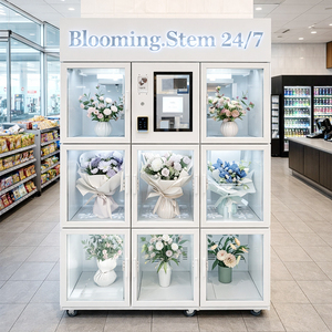 Les distributeurs automatiques de fleurs intelligents, disponibles <span class=keywords><strong>24h</strong></span>/24 et 7j/7 pour les grossistes, sont dotés d'un contrôle - Product Image 1