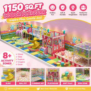 Modular Expandable <b>Indoor</b> Playground Soft Play with <b>Slide</b> for Custom Commercial Playground - Product Image 1