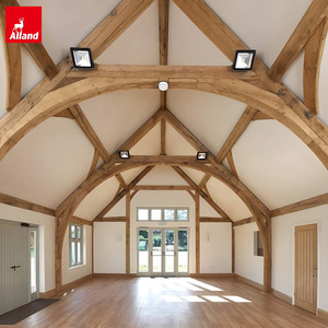 Allandgroup Poutres de plafond en bois courbées, grandes, en chêne rouge, pour décoration de maison, en forme d'arche, en vente - Product Image 4