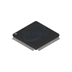 IC CLK BUFF 100TQFP CY7B994V-5AXI Authorized Distributor Clock Timing Electronics Component 100 LQFP - Product Image 1