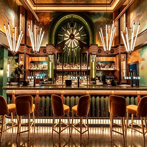 Comptoir de bar commercial moderne et personnalisé de luxe pour restaurant, pub, club, boutique, rénovation et design intérieur - Product Image 2