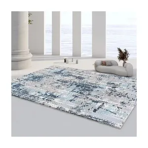 Soft Velvet carpet non-slip backing persian 3d printed for living room Carpets and rugs friendly machine washable
