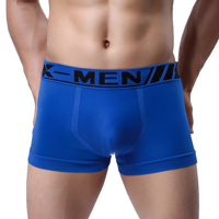 Premier hommes mi-hauteur boxeurs respirant 65g solide tricoté slips Sexy serré basique caleçon pas cher en gros sans couture