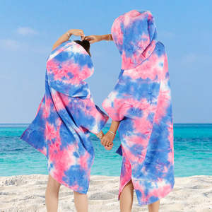 ผ้าขนหนูชายหาดเด็ก ขายส่ง รับทำโลโก้ ผ้าไมโครไฟเบอร์เนื้อนุ่ม แห้งเร็ว สีพื้น สำหรับวันหยุดฤดูร้อน ได้รับการรับรองมาตรฐาน OEKO-TEX - Product Image 1