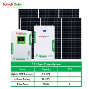 Système <span class=keywords><strong>solaire</strong></span> complet <span class=keywords><strong>avec</strong></span> onduleur hybride MPPT personnalisé 12V-48V 5kW-12kW, onde sinusoïdale pure, batteries au lithium, stockage d'énergie domestique - Product Image 5
