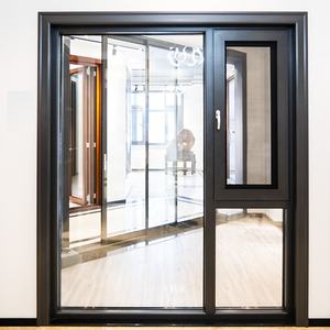 Promotion de réduction 30% pour le grossiste et le design de mode Fenêtres tournantes inclinables en alliage d'aluminium à double verre pour chambre à coucher - Product Image 1