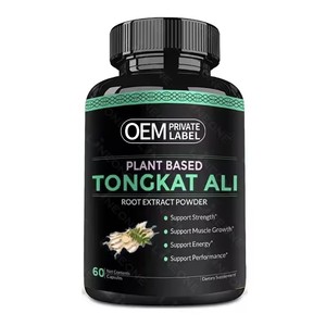 แคปซูลตองกัตอาลี ยาเพิ่มสมรรถภาพทางเพศชาย สารสกัดจากสมุนไพรมาคา เพิ่มพลังงาน ความแข็งแรงของกล้ามเนื้อ อาหารเสริมเพื่อสุขภาพสำหรับผู้ชาย - Product Image 1