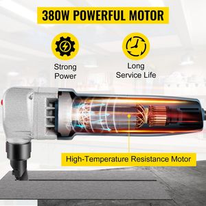 DB Nibbler โลหะไฟฟ้า380W ความเร็วสูงโรเตอร์1800รอบต่อนาทีเครื่องตัดไฟฟ้าสำหรับแผ่นโลหะ0.07in/1.8mm catego - Product Image 3