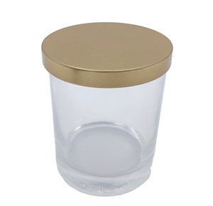 85Mm Tin Nắp Kim Loại Bìa Cho Nến Lọ Chai Mũ & Đóng Cửa Vàng Sáng Bóng Màu Bán Buôn - Product Image 1