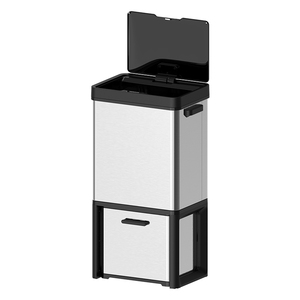 72L Garbage Container <strong>Trash</strong> <strong>Can</strong> Luxury Space Sensor Sorting Dustbin Kitchen Bins Smart Home Products - Product Image 1