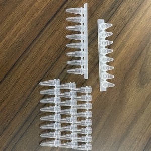 พร้อมหลอดทดสอบ PCR ขนาด 0.2 มล. 8 แพ็ค แบบใส สำหรับใช้ในห้องปฏิบัติการ - Product Image 1