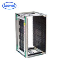 Leenol Porte-revues antistatique en aluminium avec réglage de la ceinture PCB pour meubles de laboratoire