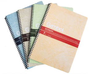 Carnets publicitaires spirales personnalisables A6 A5, couverture kraft, petit format ligné, papier recyclé, agenda écologique, carnet de notes - Product Image 3