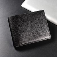 Fashion terbaru dompet pendek pria Vegan kulit Pu desain buaya RFID dilindungi lapisan poliester huruf harga pabrik